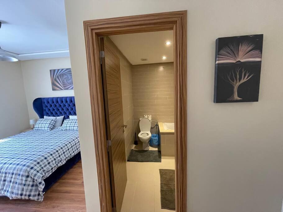 Chic & Cosy Flat Near Airport Lockbox Fast Wifi Apartman Nouaceur Kültér fotó