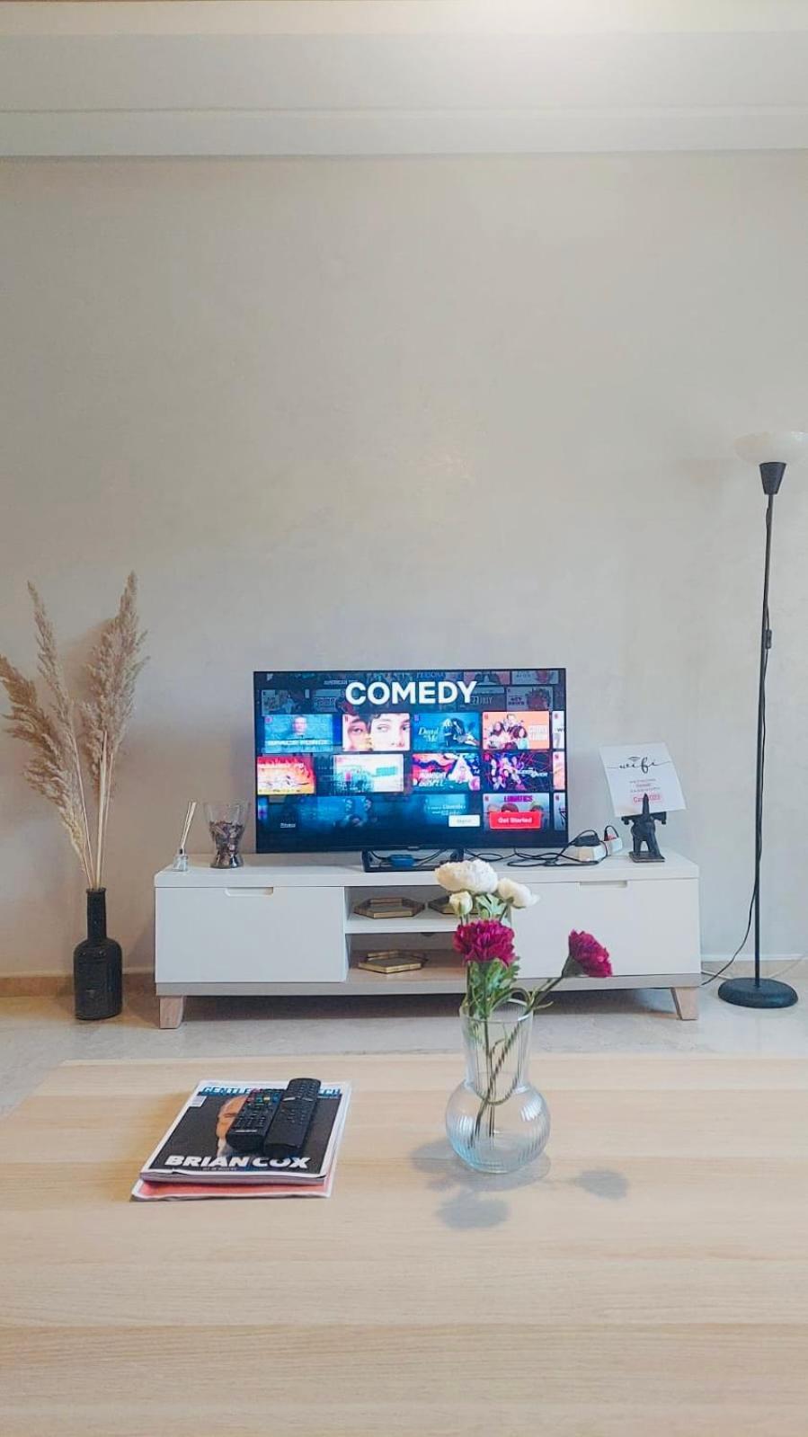 Chic & Cosy Flat Near Airport Lockbox Fast Wifi Apartman Nouaceur Kültér fotó